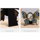 Maxbell Photo Frame Butterfly Desktop Picture Holder Ornament for Wedding Party Home 3in