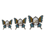 Maxbell Photo Frame Butterfly Desktop Picture Holder Ornament for Wedding Party Home 3in