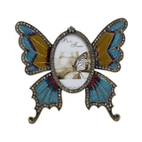 Maxbell Photo Frame Butterfly Desktop Picture Holder Ornament for Wedding Party Home 3in