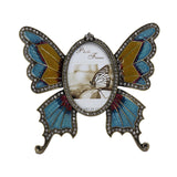 Maxbell Photo Frame Butterfly Desktop Picture Holder Ornament for Wedding Party Home 3in