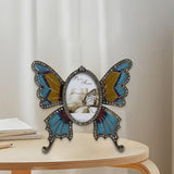 Maxbell Photo Frame Butterfly Desktop Picture Holder Ornament for Wedding Party Home 3in