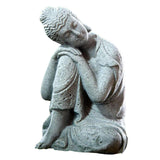 Maxbell Buddha Statues Figurines Sculpture Handcrafted for Yard Art Micro Landscape