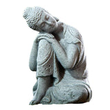 Maxbell Buddha Statues Figurines Sculpture Handcrafted for Yard Art Micro Landscape