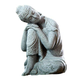 Maxbell Buddha Statues Figurines Sculpture Handcrafted for Yard Art Micro Landscape