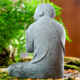Maxbell Buddha Statues Figurines Sculpture Handcrafted for Yard Art Micro Landscape