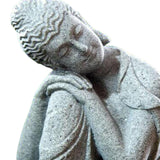 Maxbell Buddha Statues Figurines Sculpture Handcrafted for Yard Art Micro Landscape