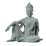 Maxbell Resin Aquarium Buddha Statue Figurine Fengshui Craft Landscape Sitting