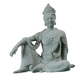 Maxbell Resin Aquarium Buddha Statue Figurine Fengshui Craft Landscape Sitting