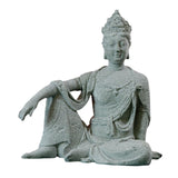 Maxbell Resin Aquarium Buddha Statue Figurine Fengshui Craft Landscape Sitting