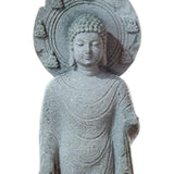 Maxbell Resin Aquarium Buddha Statue Figurine Fengshui Craft Landscape Standing