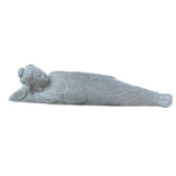Maxbell Resin Aquarium Buddha Statue Figurine Fengshui Craft Landscape Sleeping