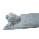 Maxbell Resin Aquarium Buddha Statue Figurine Fengshui Craft Landscape Sleeping