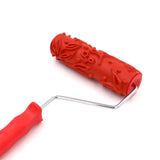 Maxbell Pattern Paint Roller Decorative DIY Pattern Paint Roller Reusable Household