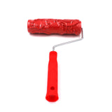Maxbell Patterned Paint Roller with Handle DIY Decorative Multifunctional Office