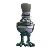 Maxbell Halloween Cartoon Crow Statue Animal Figurines Bird Sculpture for Decor Home Purple