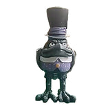 Maxbell Halloween Cartoon Crow Statue Animal Figurines Bird Sculpture for Decor Home Purple