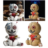 Maxbell Creative Doll Incense Burner Censer Statue Craft Props Home Decoration white