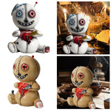 Maxbell Creative Doll Incense Burner Censer Statue Craft Props Home Decoration white