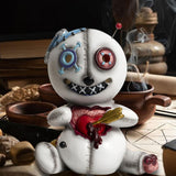 Maxbell Creative Doll Incense Burner Censer Statue Craft Props Home Decoration white