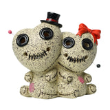 Maxbell Home Censer Incense Cones Holder Accents Meditation Doll Cone Burner Beige