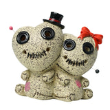 Maxbell Home Censer Incense Cones Holder Accents Meditation Doll Cone Burner Beige
