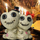 Maxbell Home Censer Incense Cones Holder Accents Meditation Doll Cone Burner Beige