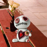 Maxbell Creative Doll Incense Cone Burner Home Decoration Statue Incense Cone Holder White