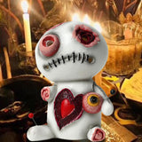 Maxbell Creative Doll Incense Cone Burner Home Decoration Statue Incense Cone Holder White