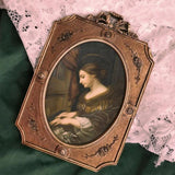 Maxbell Ornate Tabletop Picture Holder Resin Photo Frame for Living Room Bedroom