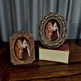 Maxbell Ornate Tabletop Picture Holder Resin Photo Frame for Living Room Bedroom