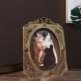 Maxbell Ornate Tabletop Picture Holder Resin Photo Frame for Living Room Bedroom