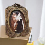 Maxbell Ornate Tabletop Picture Holder Resin Photo Frame for Living Room Bedroom