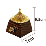 Maxbell Wood Incense Burner Incense Cone Holder for Home Desktop Office
