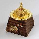 Maxbell Wood Incense Burner Incense Cone Holder for Home Desktop Office