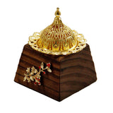 Maxbell Wood Incense Burner Incense Cone Holder for Home Desktop Office