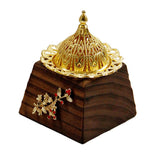 Maxbell Wood Incense Burner Incense Cone Holder for Home Desktop Office