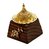 Maxbell Wood Incense Burner Incense Cone Holder for Home Desktop Office