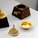 Maxbell Wood Incense Burner Incense Cone Holder for Home Desktop Office