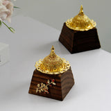 Maxbell Wood Incense Burner Incense Cone Holder for Home Desktop Office