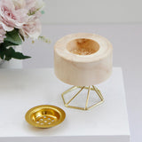 Maxbell Wood Incense Burner Incense Cone Holder Fragrance Censer for Home Yoga Decor
