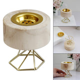 Maxbell Wood Incense Burner Incense Cone Holder Fragrance Censer for Home Yoga Decor