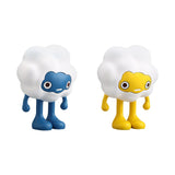 Maxbell Adorable Cartoon Personifies Statue Ornament for Restaurant Entrance Yellow