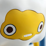 Maxbell Adorable Cartoon Personifies Statue Ornament for Restaurant Entrance Yellow