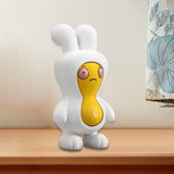 Maxbell Cartoon Peanut Decoration Cute Resin Ornament Bookcase Desktop Arrangement Yellow