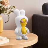 Maxbell Cartoon Peanut Decoration Cute Resin Ornament Bookcase Desktop Arrangement Yellow