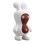 Maxbell Cartoon Peanut Decoration Cute Resin Ornament Bookcase Desktop Arrangement Brown