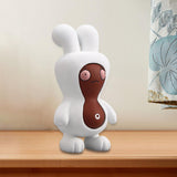 Maxbell Cartoon Peanut Decoration Cute Resin Ornament Bookcase Desktop Arrangement Brown