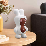 Maxbell Cartoon Peanut Decoration Cute Resin Ornament Bookcase Desktop Arrangement Brown