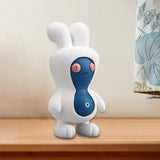 Maxbell Cartoon Peanut Decoration Cute Resin Ornament Bookcase Desktop Arrangement Blue