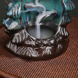 Maxbell Creative Backflow Incense Holder Zen Censer for Meditation Table Ornament